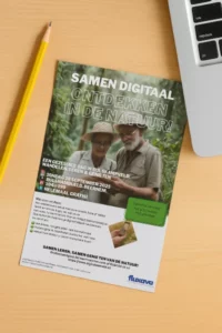 Flyer "Iedereen digitaal"